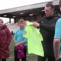 Scott Ledger delivers Respect Campaign at Oakwell!