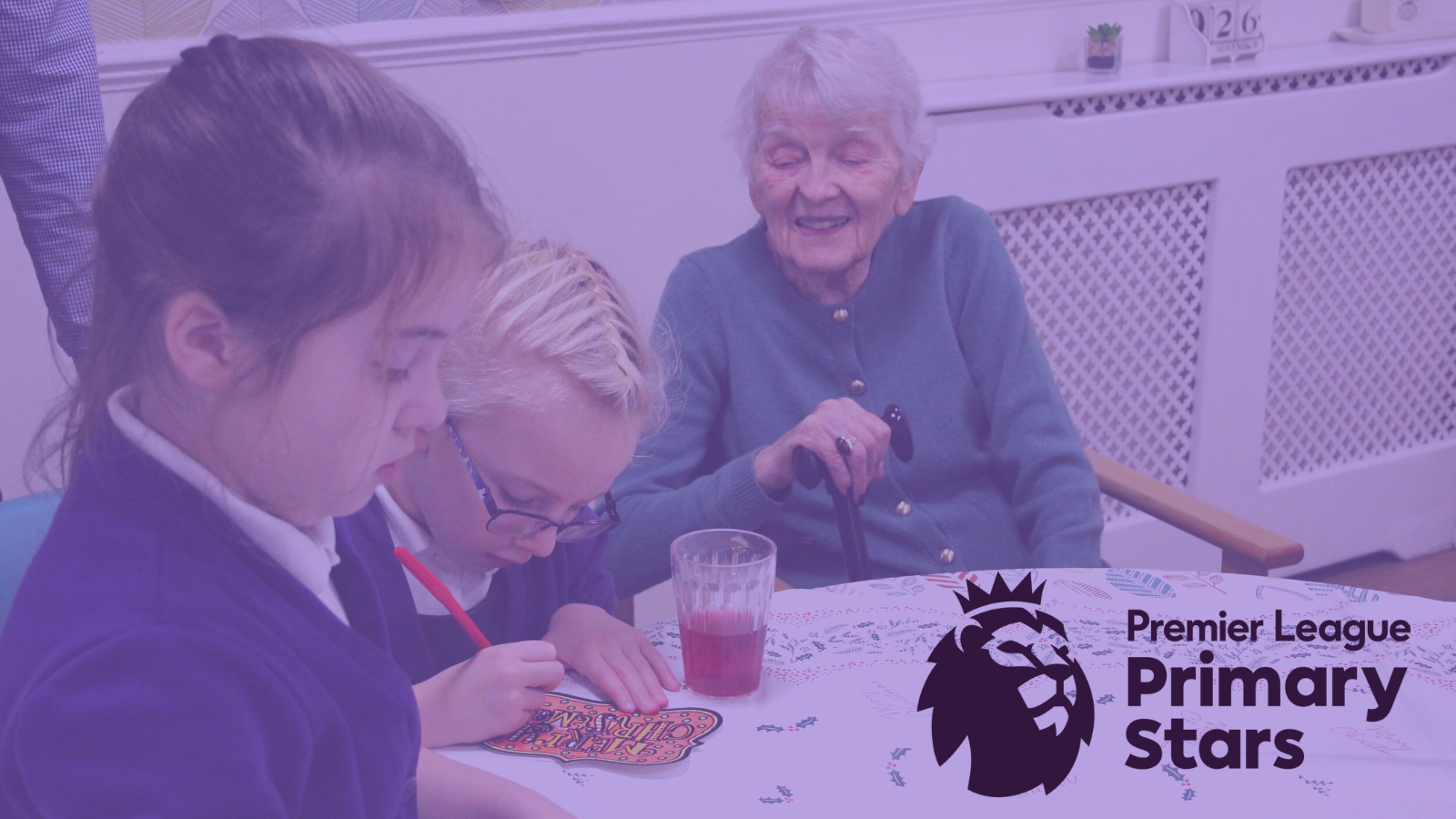 Premier League Primary Stars Social Action Project sees Primary School visit local care home!