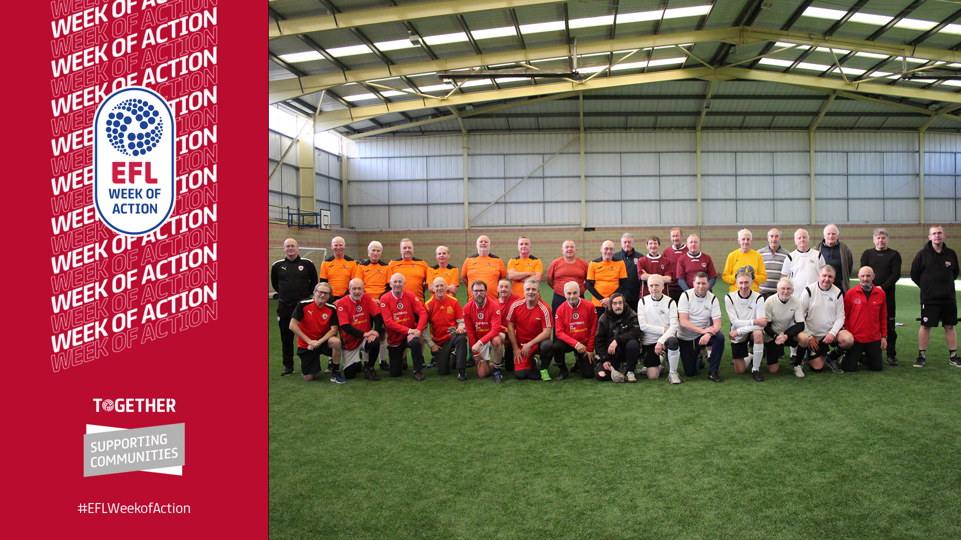 RITC host Doncaster Dynamos Walking Football for EFL Week of Action