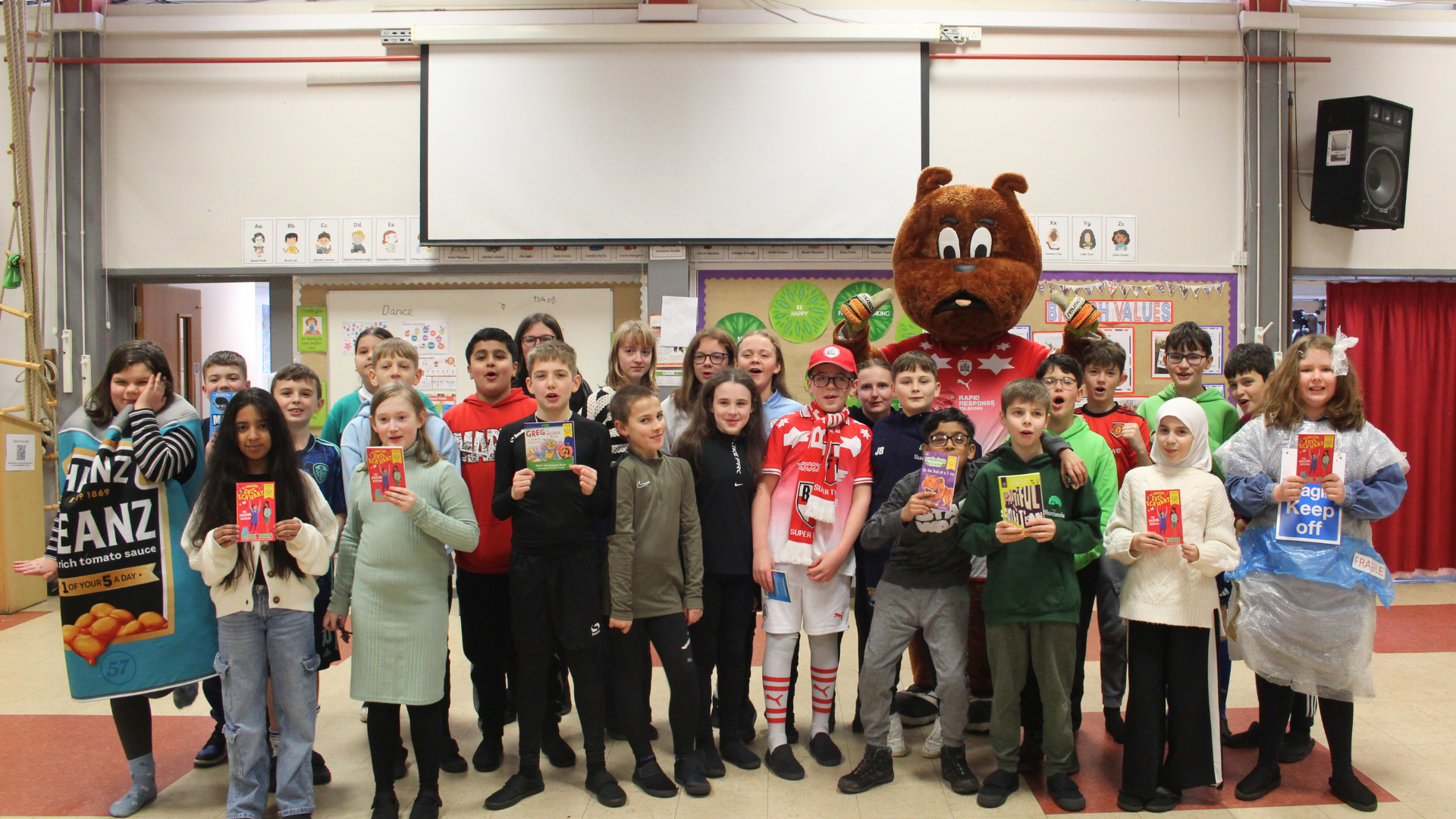 Premier League supports Barnsley FC Community Trust to give free books to local primary school pupils
