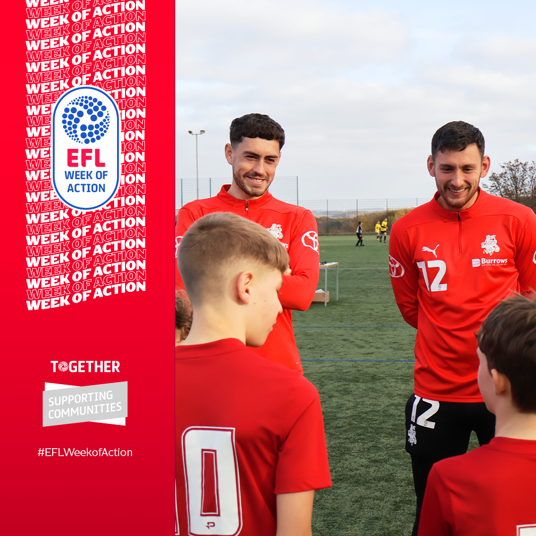 LATEST REPORT FINDINGS RELEASED DURING EFL WEEK OF ACTION REVEAL PROMINENT ROLE AND VALUE OF EFL CLUBS IN THEIR COMMUNITIES 