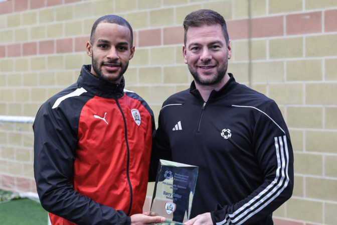 Barnsley FC Community Trust name PFA Community Champion for 23/24 season. 