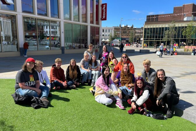 NCS Participants invited to tea with the Mayor