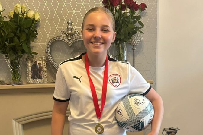 Taylor is heading to Wembley courtesy of The EFL, RitC and Barnsley FC