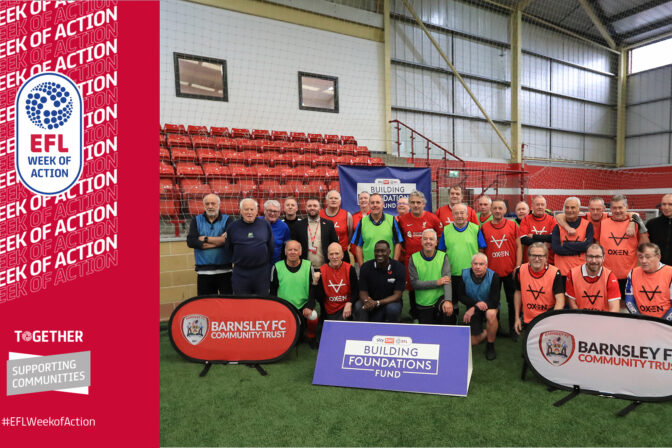 Barnsley FC Host ‘Building Foundations’ Football Fund Launch Event this EFL Week of Action