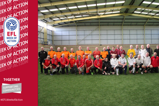 RITC host Doncaster Dynamos Walking Football for EFL Week of Action