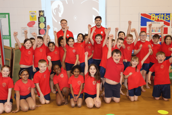 Barnsley FC Stars Surprise Local Primary School with Special Visit