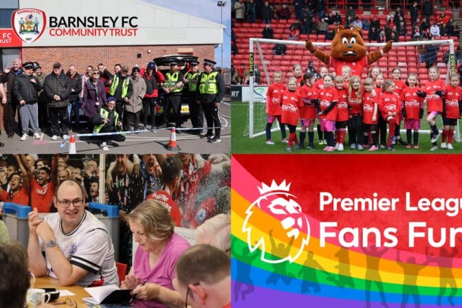 Premier League Fans Fund to Support Four Community Programmes Following Success of Together Red Fans Fund Project.