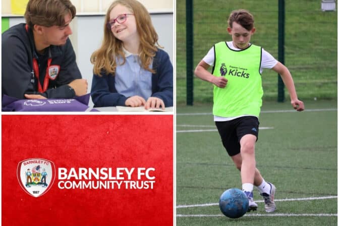 Barnsley FC Community Trust Celebrate Double ‘Exemplary’ Achievement in Premier League Foundation Assessments